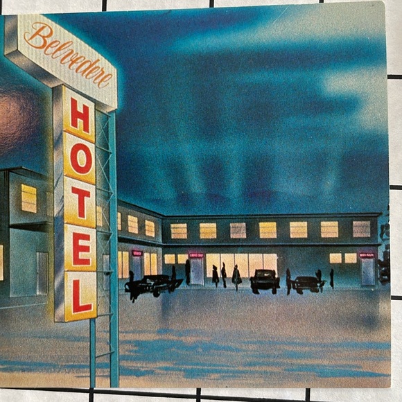 Vintage postcard of the Belvedere Hotel, Watson Lake, Yukon Territory, Canada - Picture 7 of 7